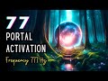 Unlock Miracles: 77 Portal 2024 Meditation with Angelic Frequency 777 Hz