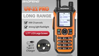 How to Program UV-21 Pro Walkie Talkie ?