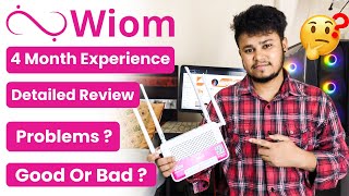 Wiom WiFi Review | Wiom Wifi Kaise Lagwaye | 4 month Experience Review Installation Charges? 2024