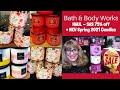 Bath & Body Works Haul SAS 75% off + NEW Spring 2021 Candles + Bake Shop Update