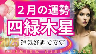 【四緑木星】2025年2月の運勢は超ラッキー巡る‼️✨好調感の手ごたえあり🎉エンジェルオラクルカード3択🪽で運試し🌟九星気学の占い🌟