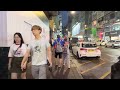 Exploring the Vibrant Streets of Mong Kok on foot, Hong Kong on a Saturday Evening