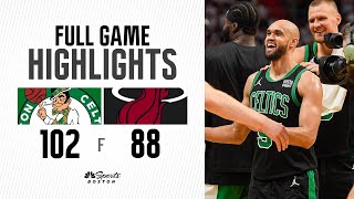 Boston Celtics vs Miami Heat | GAME 4 HIGHLIGHTS | NBA Playoffs | April 29, 2024