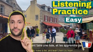 Learn French the right way | Listening Practice in France |  (FR/EN Subtitles) V