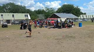 Brock Lewis (17 yrs):  PR'd in Javelin with 140' throw at the 2022 AAU Texas Regionals Decathlon