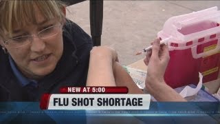 Local pharmacies running out of flu shots