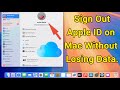 How to Change Apple Id Without Losing Data on Mac