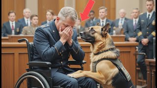 The ex-soldier wanted a final goodbye with his dog in court, but what happened shocked everyone!