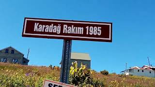 Karadağ yaylası rakım 1985