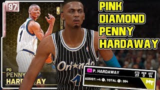 PINK DIAMOND PENNY HARDAWAY GAMEPLAY! HE IS NOT WORTH THE PRICE! NBA 2k19 MyTEAM