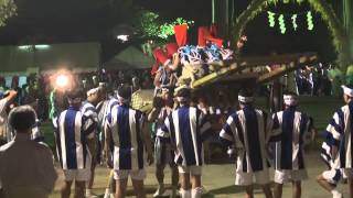 2014年　いくたま夏祭・宵宮⑨　お練り　枕太鼓（後半）