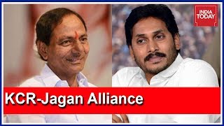 KCR Led Federal Front Taking Shape, Crucial TRS-YSR Cong Meet Held In Hyderabad