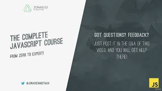 Object Oriented Programming Part-3 | Section - 12 | JavaScript Course | Jonas Schmedtmann