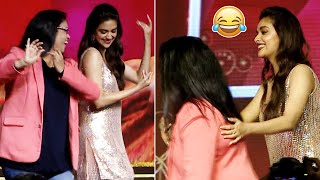 Keerthy Suresh Funny Dance With Master At Gandhari Song Launch | News Buzz