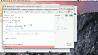 Recursion - Flattening An Array