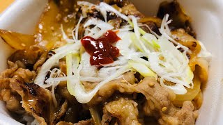 #short Satisfying food | Yoshinoya no Gyu Karubi with soup Tonjiru