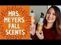 🍂 FALL CLEANING PRODUCTS BY MRS. MEYERS  🍂 SPICED PUMPKIN, APPLE CIDER, ACORN SPICE, MUM