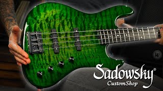 Custom Sadowsky J-Bass Demo | Excellence designed in New York - Made in Germany