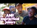 Reacting to AMP Impractical Jokers | ZeusyAF