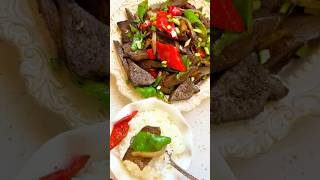 qorima jiger kawap قورىما جىگەر كاۋاپ، fried lamb liver dish #magickebabmix #Uyghurfoods