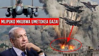 HABARI MBAYA MUDA HUU! MLIPUKO MKUBWA UMETOKEA GAZA! ISRAEL IMEZIDISHA MASHAMBULIZI MAKALI!