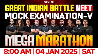 GIB - NEET | MOCK EXAMINATION - V | SPECIAL ONE SHOT SERIES | MEGA MARATHON | Xylem NEET