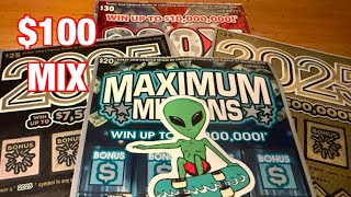 $100 Mix of Tickets‼️California Lottery Scratchers🤞🍀🍀🍀