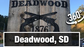 City Walks:  Deadwood, South Dakota Treadmill 360 Virtual Walking Tour