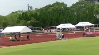 近江高校男子陸上競技部　角田・安藤４００ｍ③　2016.8.17