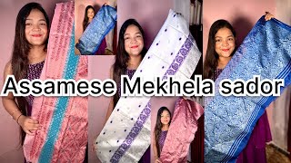 Assamese Mekhela sador 🪷ll meesho Mekhela sador ll Mekhela sador haul💕❤️ll