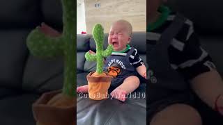 Cute_Babies_Playing_with_Dancing_Cactus__Hilarious_Cute_Baby_Funny_Videos #baby #kidsvideo #kids