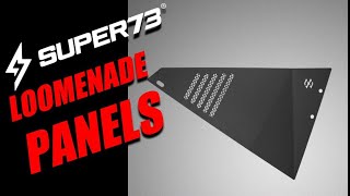 Super73 RX new Loomenade panels for clean look on custom 72v build electric motorbike ebike