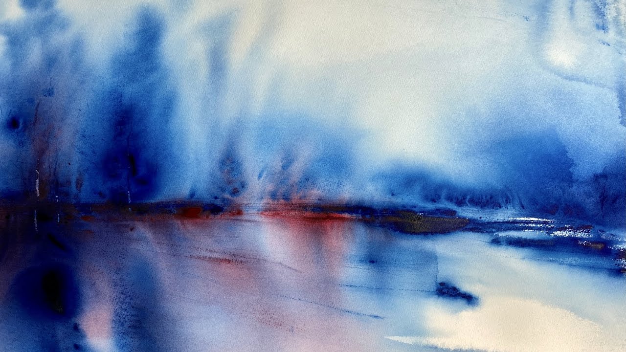 Watercolor Abstract Tutorial Create Abstract Art In Pastel Acrylic