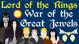 Lord of the Rings: Complete History of the War of the Great Jewels | Battles of Beleriand