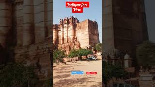 Jodhpur city! Jodhpur Fort #mehrangarhfort #short outside view point!