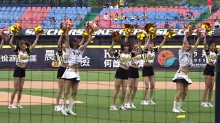 2023.06.10 PS和TigersGirls開場表演 （中信兄弟-阪神甲子園球場日）