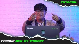 CARA PASANG MIC NYK MCN-07 TRIDENT (Tutorial NYK MCN-07 Trident)