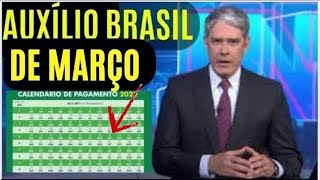 URGENTE! CALENDÁRIO DE PAGAMENTOS DO AUXÍLIO BRASIL PRA MARÇO 2025