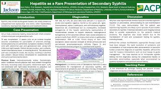 Hepatitis as a Rare Presentation of Secondary Syphilis