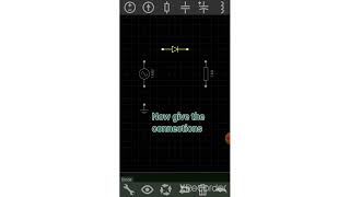 "Half Wave Rectifier" simulation using "Every Circuit" app