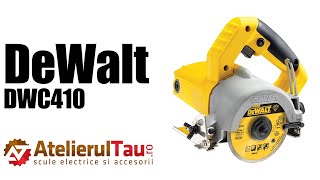 DeWalt DWC410 - Masina de taiat cu disc diamantat, 1300 W, 110 mm - Prezentare\u0026Test in sarcina