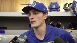 Tage Thompson Postgame Interview vs Vegas Golden Knights (11/10/2022)