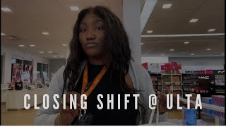 Closing Shift at Ulta | Vlogmas Day 4