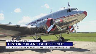 Historic Douglas DC-3 takes flight in Middle Tennessee