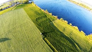 1. Schnitt 2016 Grassilage | Schwaden | Laden | Deutz | [GoPro/Phantom]