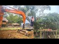 Timelapse: Single Girl Digs a Pond | Building a Water Pump Out of Bamboo. From Start to Finish