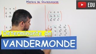 🔴 VANDERMONDE'S DETERMINANT