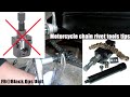 Motorcycle chain rivet tools tips ( one-piece or cheap split-tool)