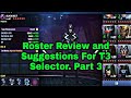 Roster Review & Special Suggestion For T3 Selector | Part 3 - Marvel Future Fight