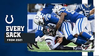 Every Sack from the Colts 2021 Season